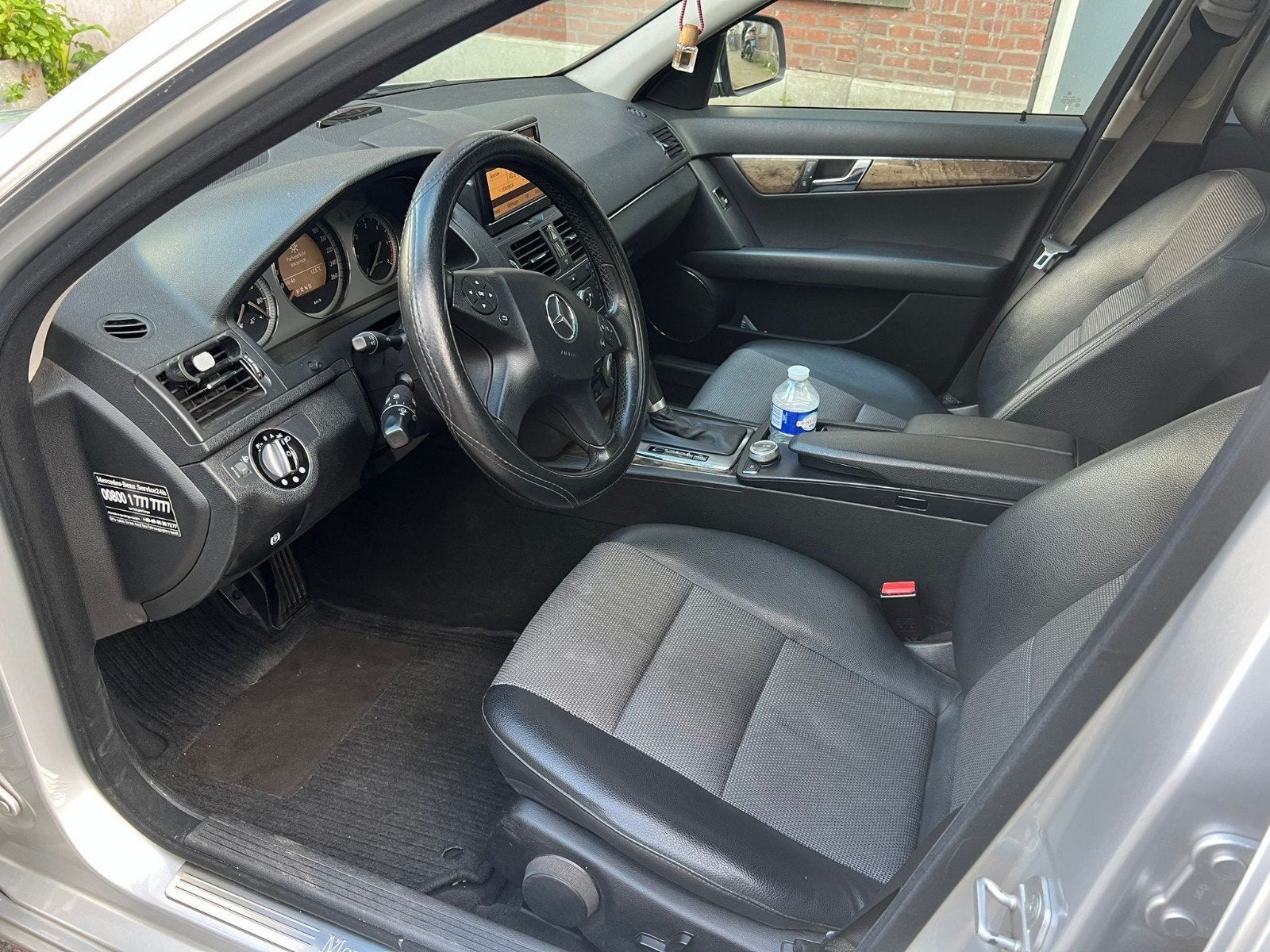 Mercedes-Benz C-Klasse 2.2 CDI C220 Sedan AUT 2007 Grijs, Auto's, Automaat, 1800 kg, 4 cilinders, 1505 kg