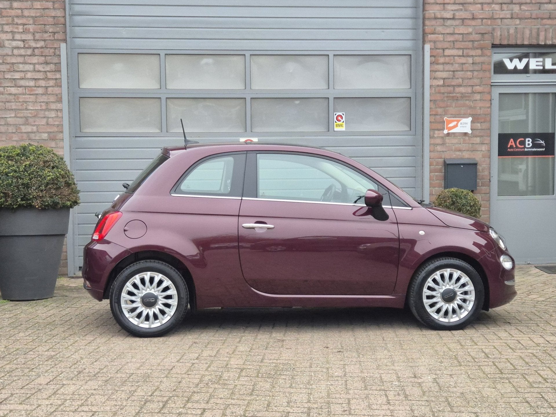 Fiat 500 0.9 TwinAir Turbo Lounge Panoramadak, Navigatie., Auto's, Fiat, Voorwielaandrijving, Euro 6, Origineel Nederlands, Bedrijf