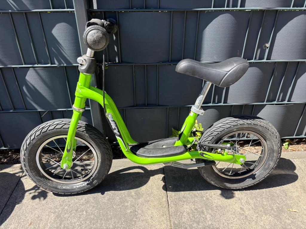 Puky loopfiets groen, vanaf 2,5 jaar, Fietsen en Brommers, Fietsen | Kinderfietsjes, Ophalen, Gebruikt, Minder dan 16 inch