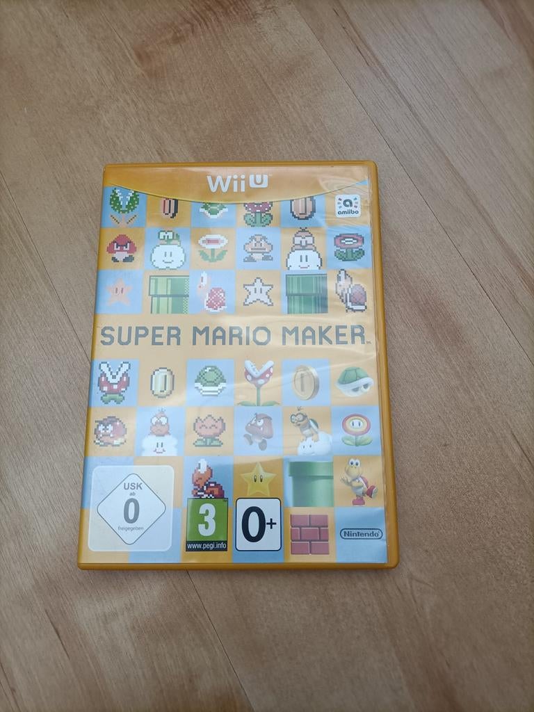 Super Mario Maker Wii U - Bouw en speel je eigen levels!, Spelcomputers en Games, Games | Nintendo Wii U, Online, 1 speler, Ophalen of Verzenden