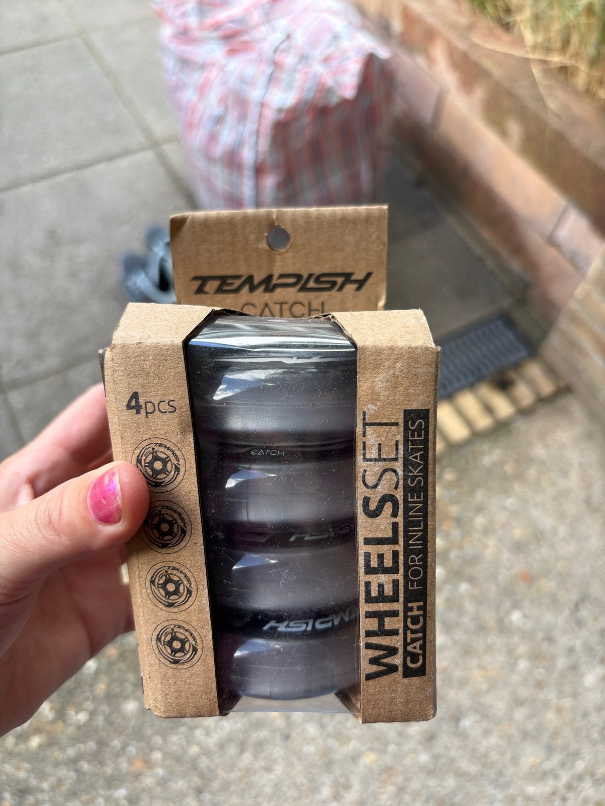 Wielen Set (4 stuks) voor inline skates, Ophalen of Verzenden, Nieuw