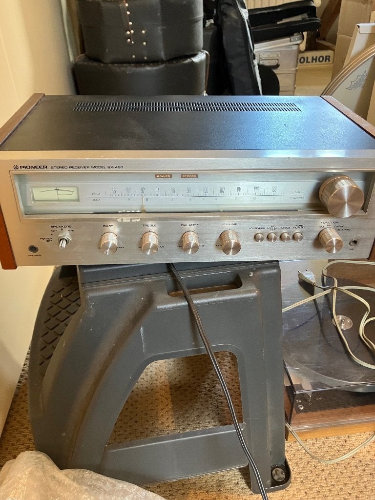 Pioneer SX-450 Receiver - Vintage Hi-Fi Classic, Ophalen, Zo goed als nieuw, Minder dan 60 watt, Pioneer