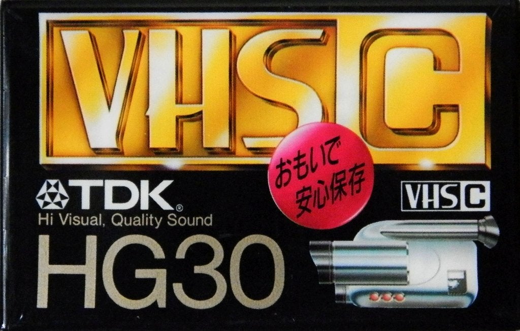 [nieuw] TDK HG-30 VHS-C Video Tape, Audio, Tv en Foto, Ophalen of Verzenden, VHS-C of SVHS-C, (Video)band