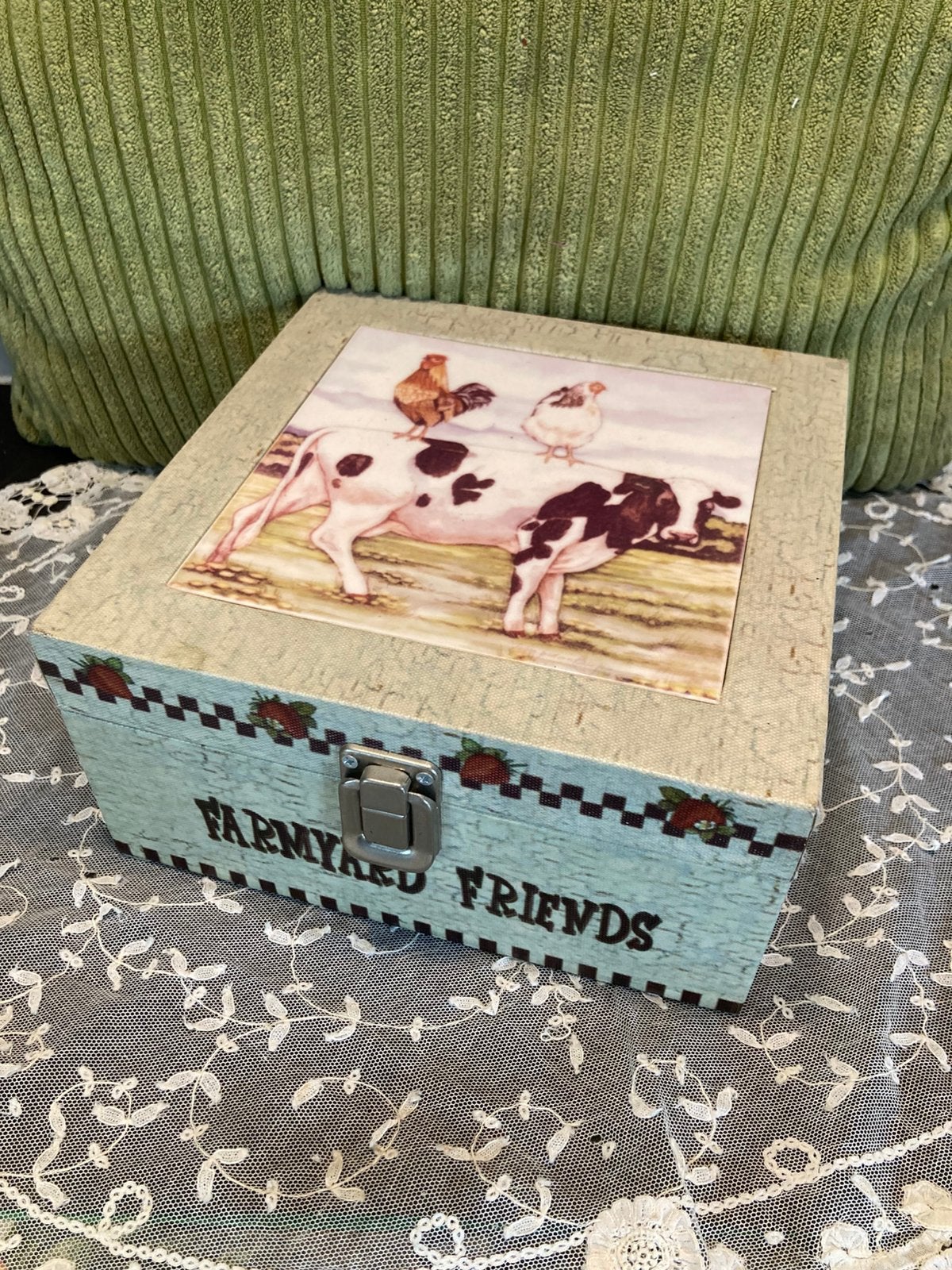 Kistje Farmyard Friends (310526), Antiek en Kunst, Ophalen of Verzenden