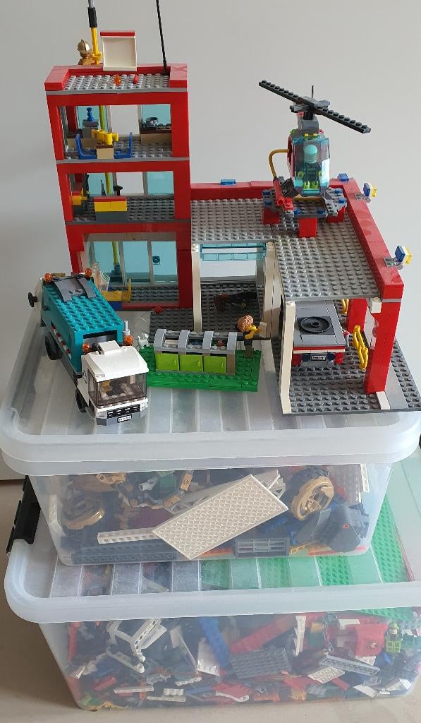 47 lego sets door elkaar, Ophalen, Gebruikt, Overige thema's, Lego