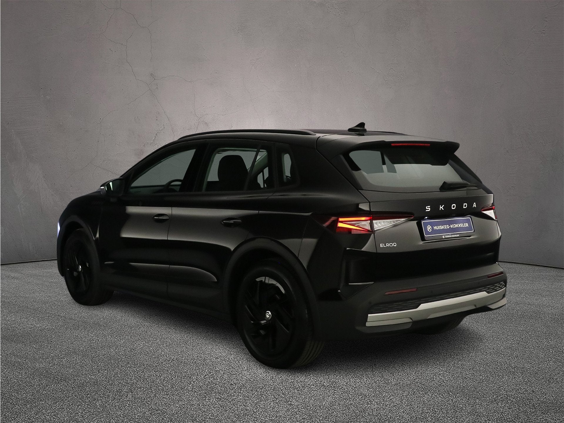 Skoda Elroq, 1849 kg, Achterwielaandrijving, Euro 6, Zwart