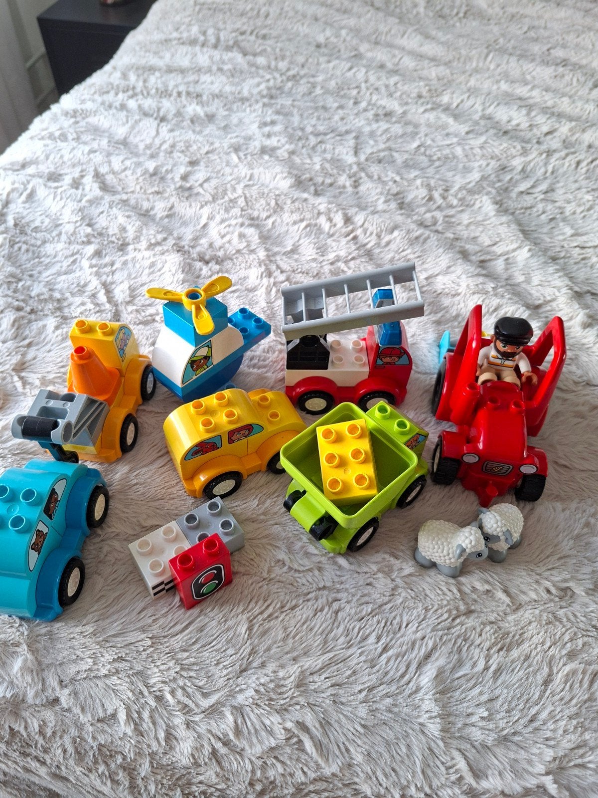 LEGO Duplo Voertuigen en Dieren Set, Ophalen, Gebruikt, Overige merken