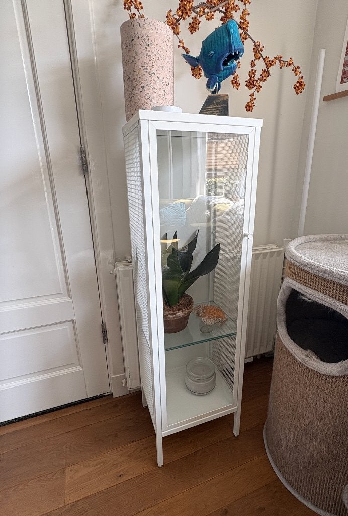 IKEA BAGGEBO vitrinekastje, Ophalen, Minder dan 50 cm, 100 tot 150 cm, Zo goed als nieuw