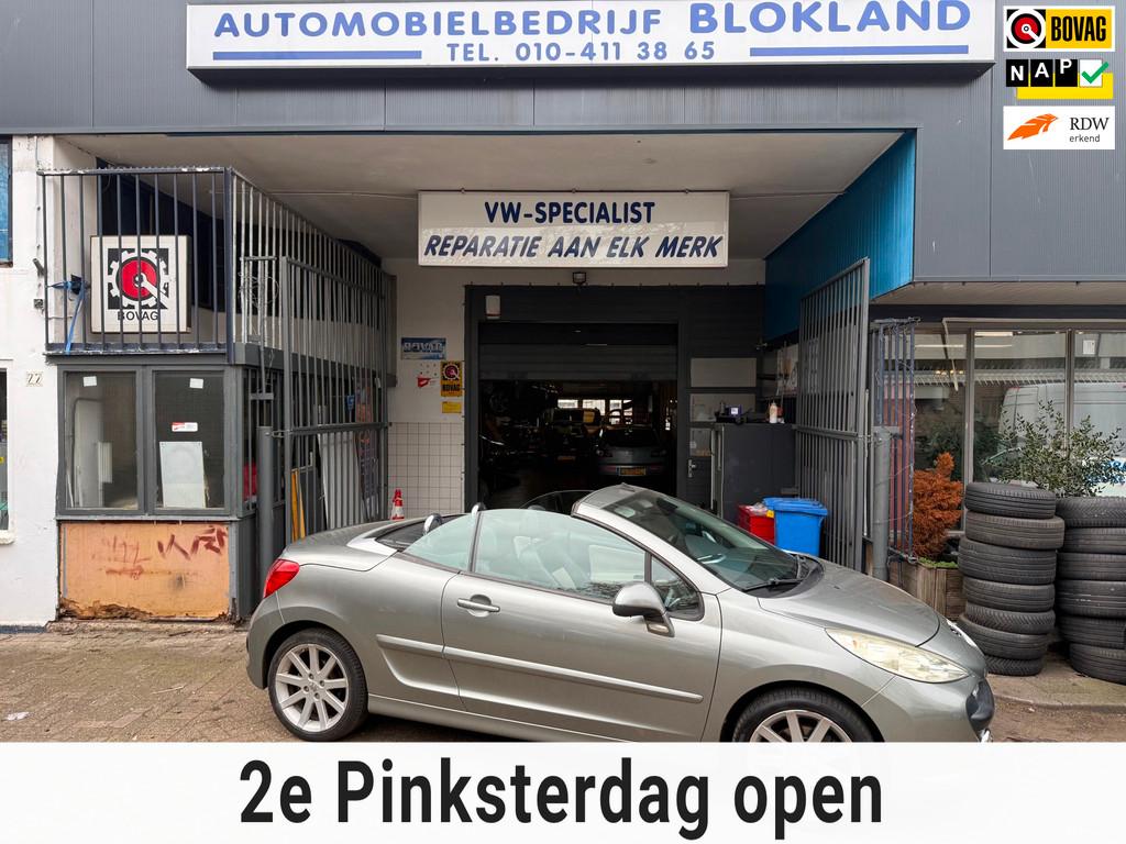Peugeot 207 CC 1.6-16V T Roland Garros, Auto's, Voorwielaandrijving, Gebruikt, 4 cilinders, 4 stoelen