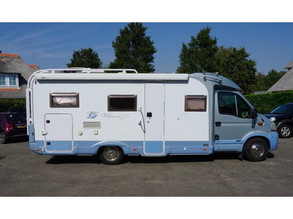 Bürstner Delfin T 695 3 liter Master 2005 Lage km s, Luifel, Koelkast, Tot en met 2, Bedrijf