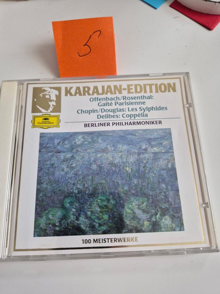 Karajan Edition: Offenbach, Chopin, Delibes CD, Ophalen of Verzenden