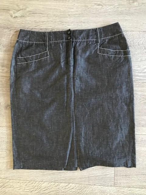 Rok maat 44, Blauw, Maat 42/44 (L), Ophalen of Verzenden, Zo goed als nieuw