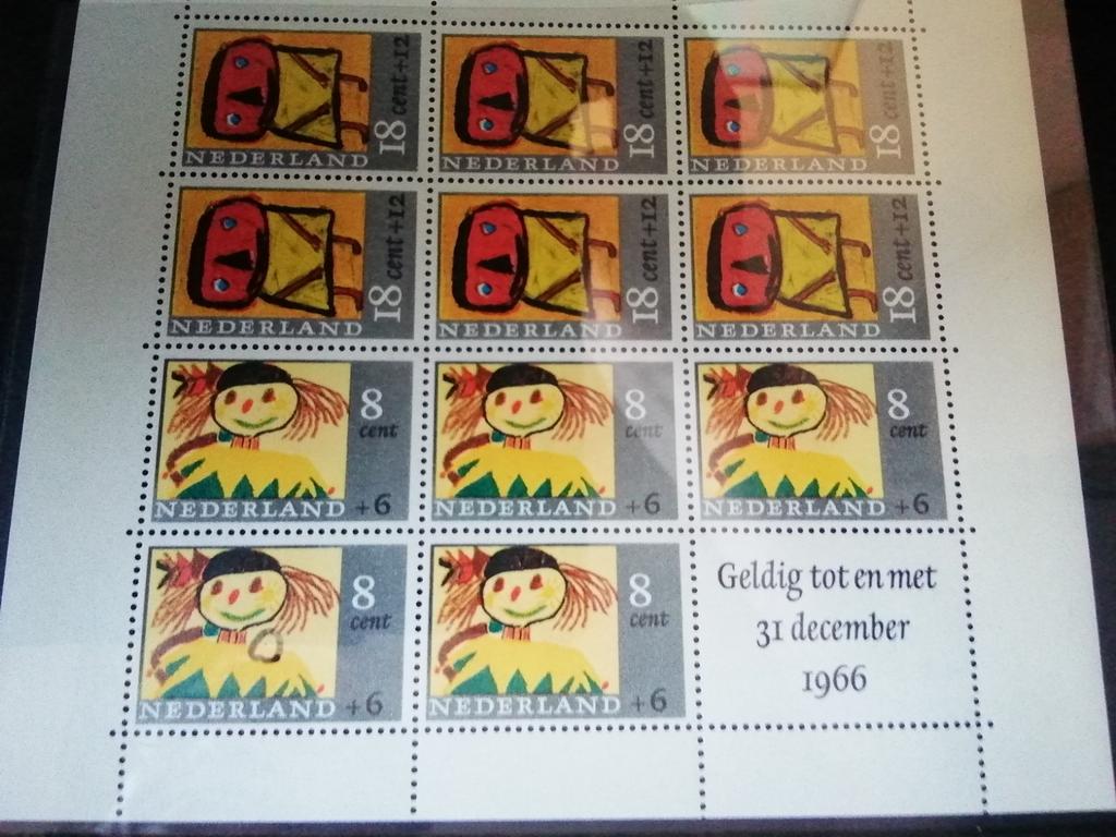 NEDERLAND BLOK NR 854 PM3 PLAATFOUT POSTFRIS ZONDER PLAKKER, Postzegels en Munten, Postzegels | Nederland, Ophalen of Verzenden