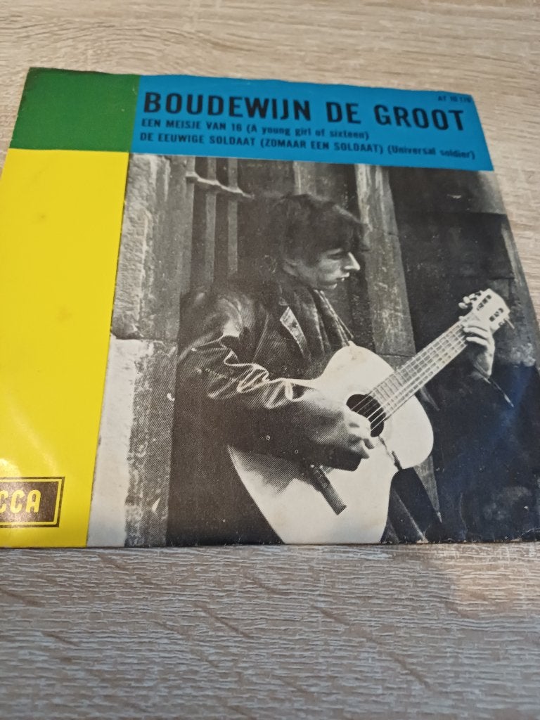 406ef Single Boudewijn de Groot – Een meisje van 16, Gebruikt, 7 inch, Ophalen of Verzenden, Overige typen