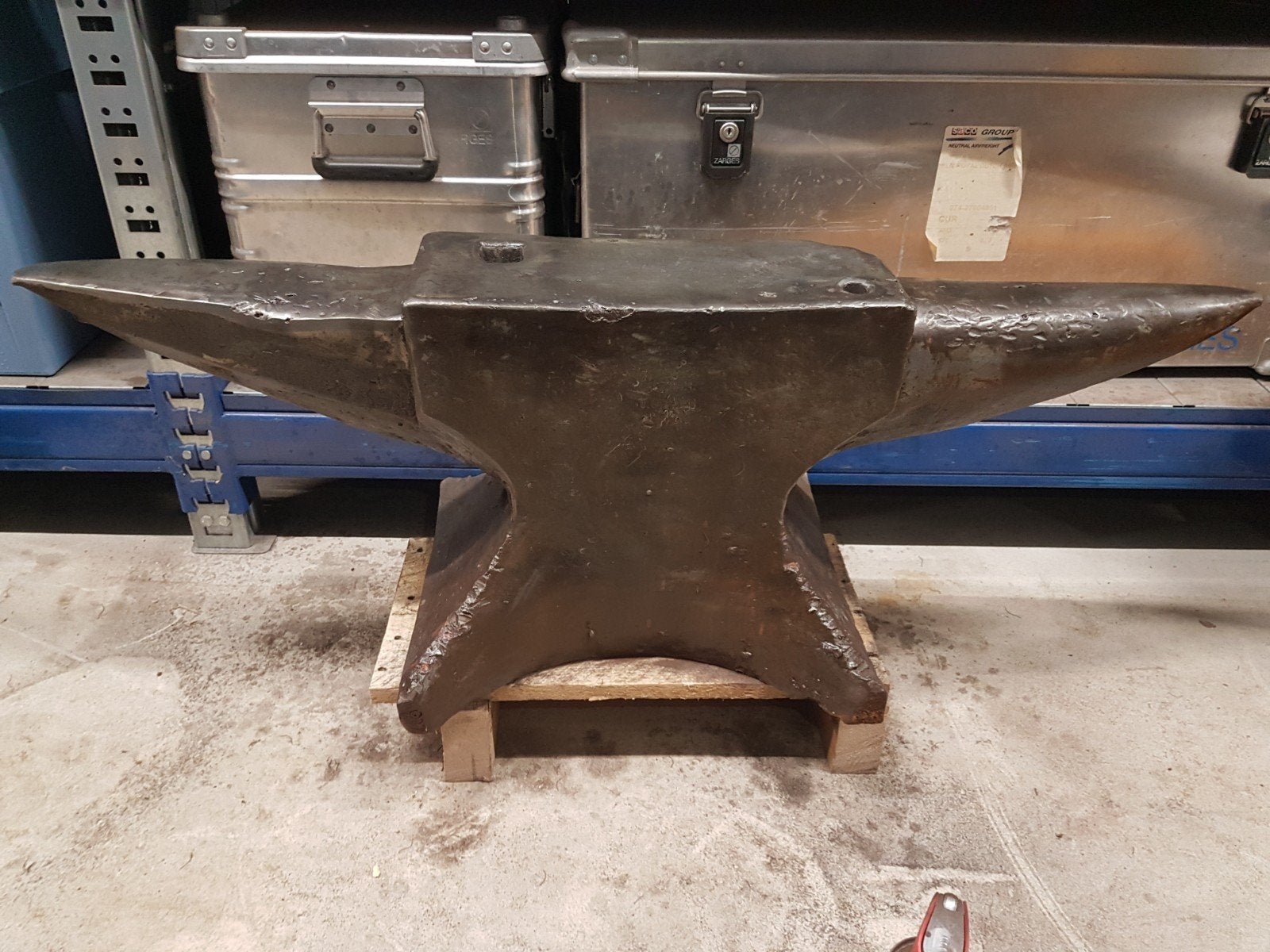Aambeeld 232 kg, smeden smidse smederij werkplaats, Ophalen