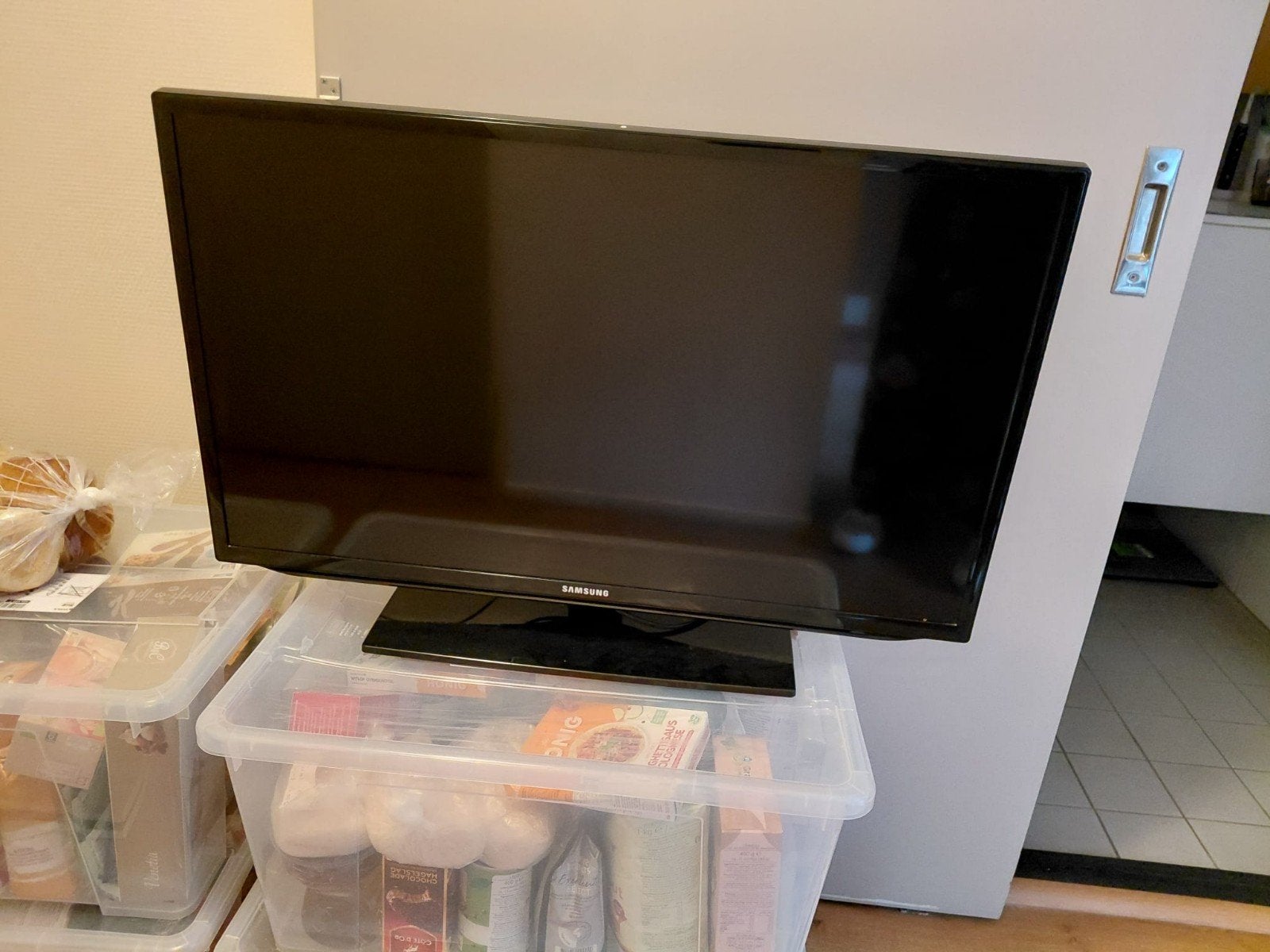 Samsung televisie 32inch, Ophalen, Gebruikt, 50 Hz, LCD