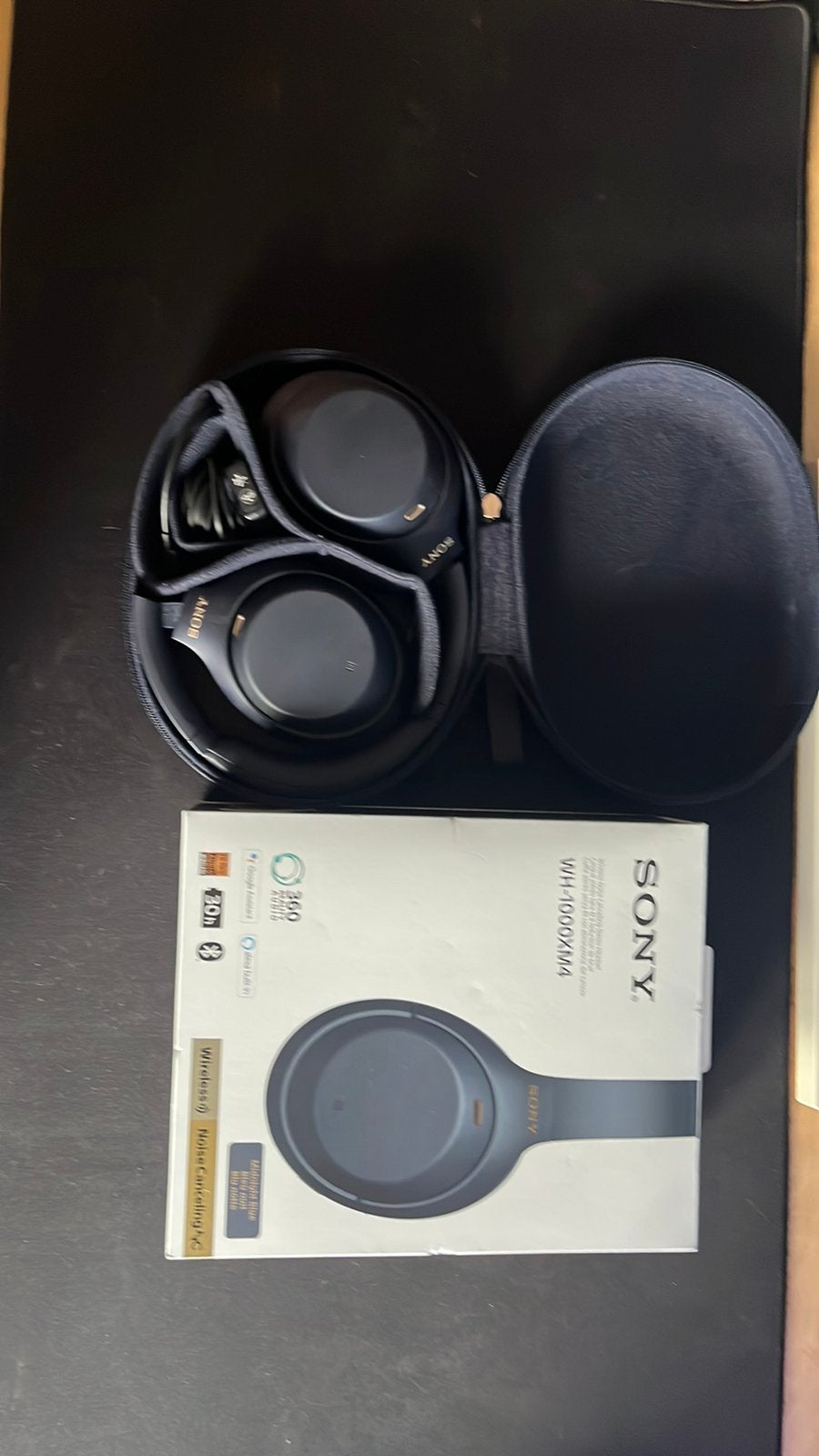 SONY WH1000-XM4 blauw, Ophalen of Verzenden, Zo goed als nieuw, Sony