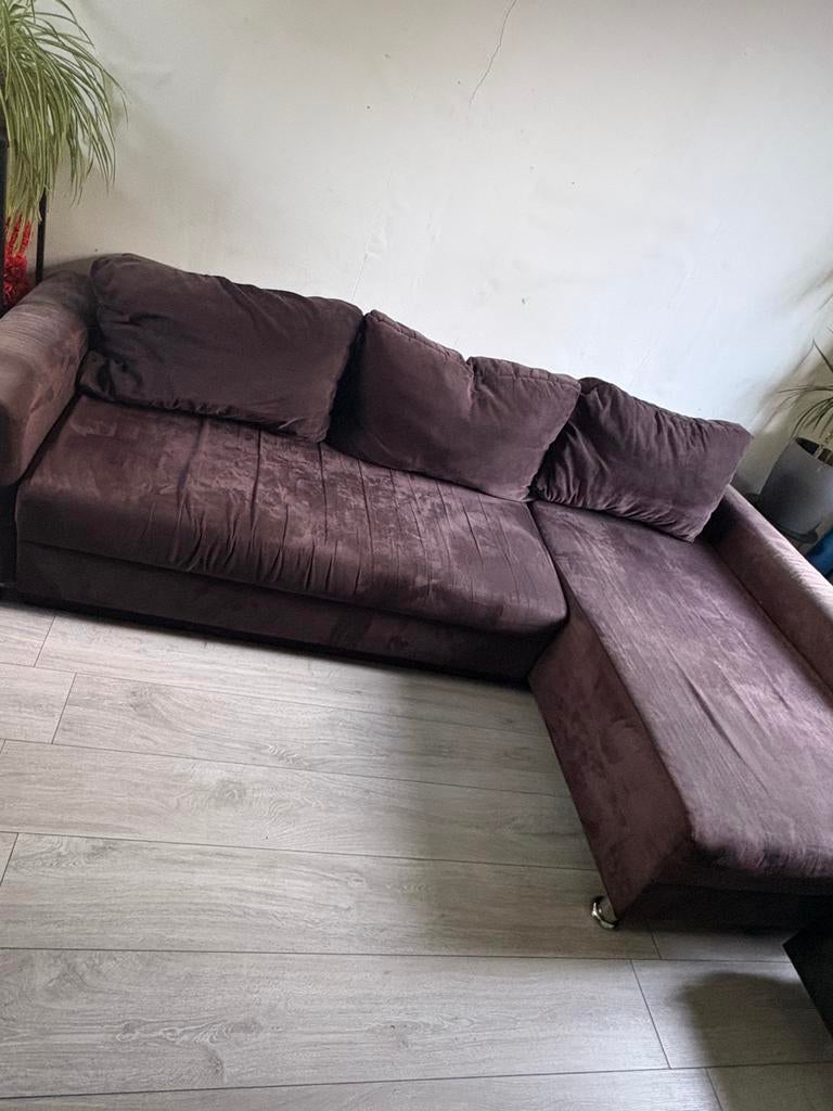 Gratis slaapbank, Ophalen, Gebruikt, Stof