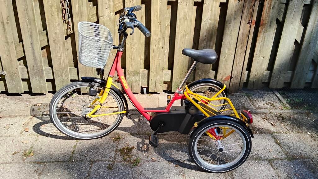 Compacte Nijland Bondo Sunny driewielfiets met mandje, Ophalen of Verzenden, Gebruikt