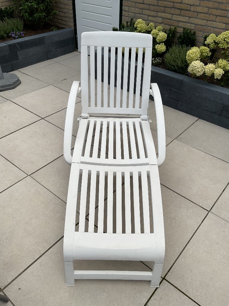 Mooi Hartman ligbed, Tuin en Terras, Ophalen, Zo goed als nieuw, Kunststof, Inklapbaar