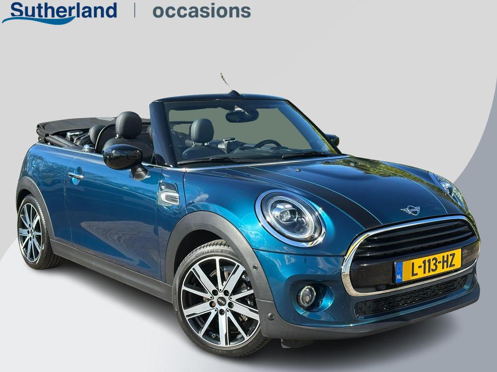Mini Mini Cabrio 1.5 Cooper Sidewalk Edition Camera | Ledere, Auto's, Mini, 136 pk, Euro 6, Cabriolet, 4 stoelen