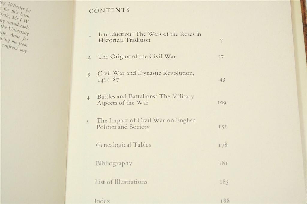 The Wars of the Roses — Engelse Burgeroorlog 1460-1487, Ophalen of Verzenden, Gelezen, Europa