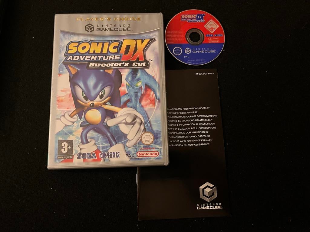 Sonic DX Adventure Director's Cut - Nintendo GameCube, Spelcomputers en Games, Gebruikt, T, Ophalen of Verzenden, Vanaf 3 jaar