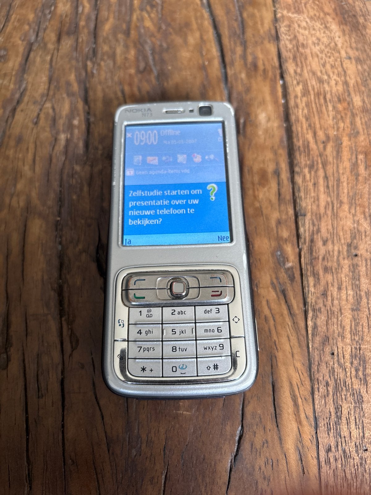 Nokia N73 - Klassieke Schuiftelefoon, Ophalen, Schuifmodel, Fysiek toetsenbord, 3 tot 6 megapixel