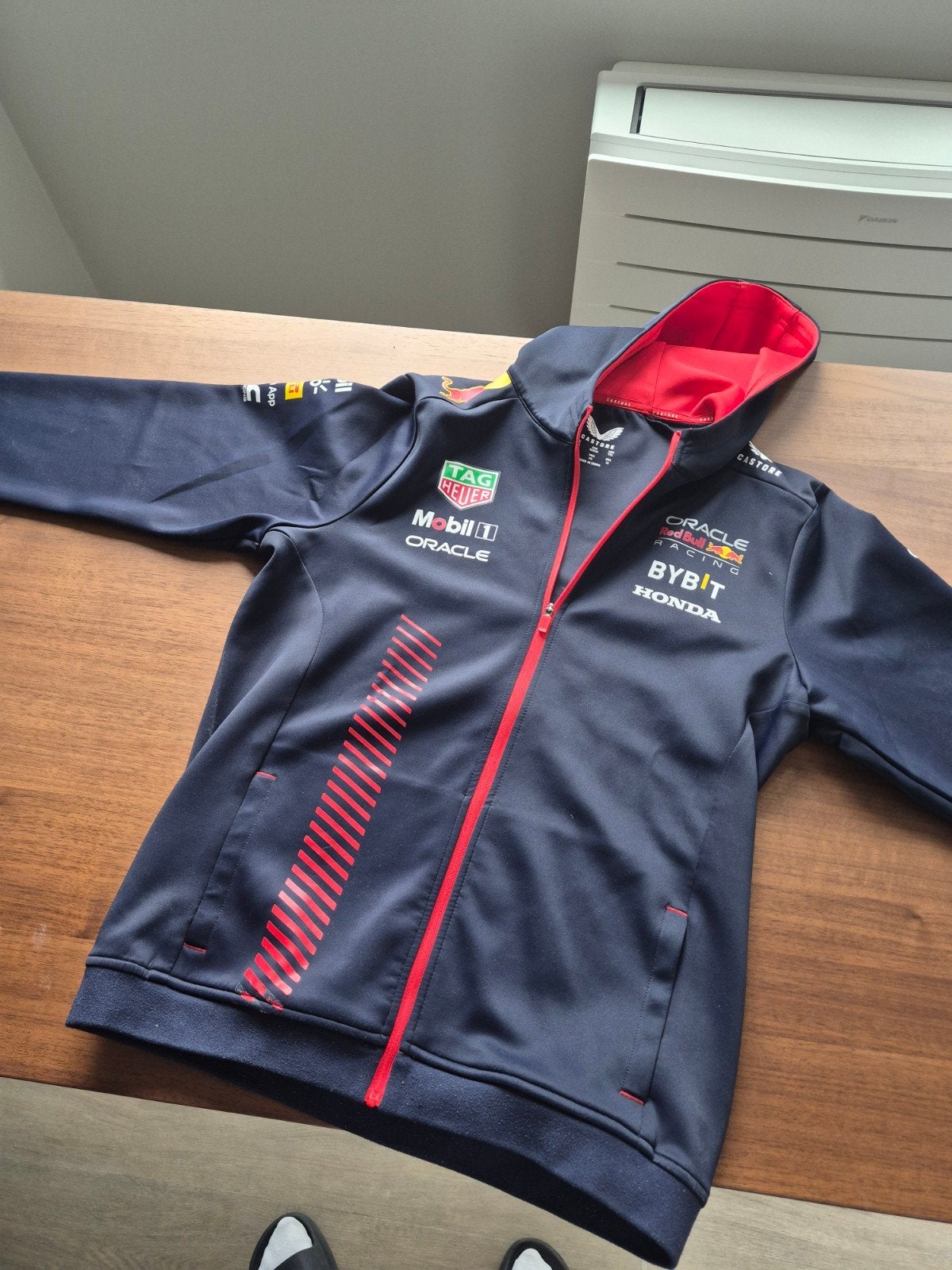 Max Verstappen Red Bull Racing Vest Maat 164, Kleding | Heren, Truien en Vesten, Blauw, Overige maten, Ophalen of Verzenden, Zo goed als nieuw