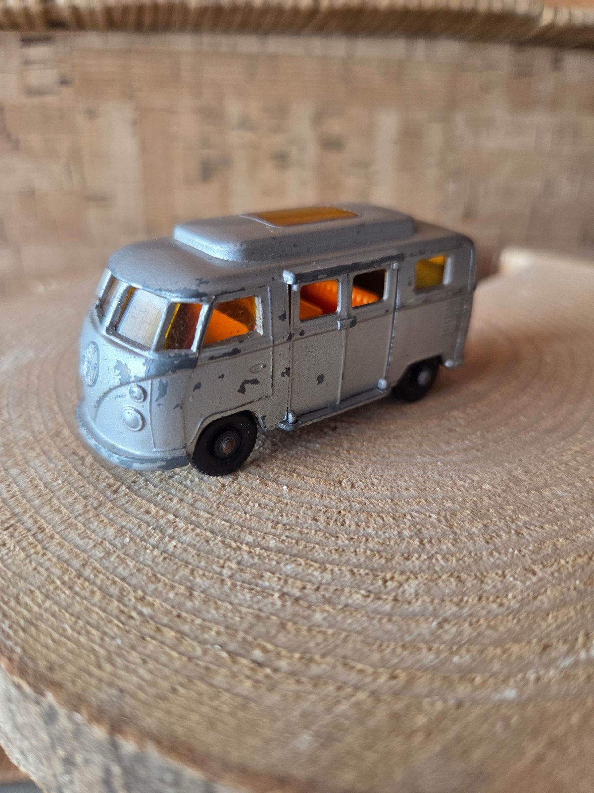 volkswagen T1 camper compleet! lesney matchbox nr34, Ophalen, Gebruikt, Auto