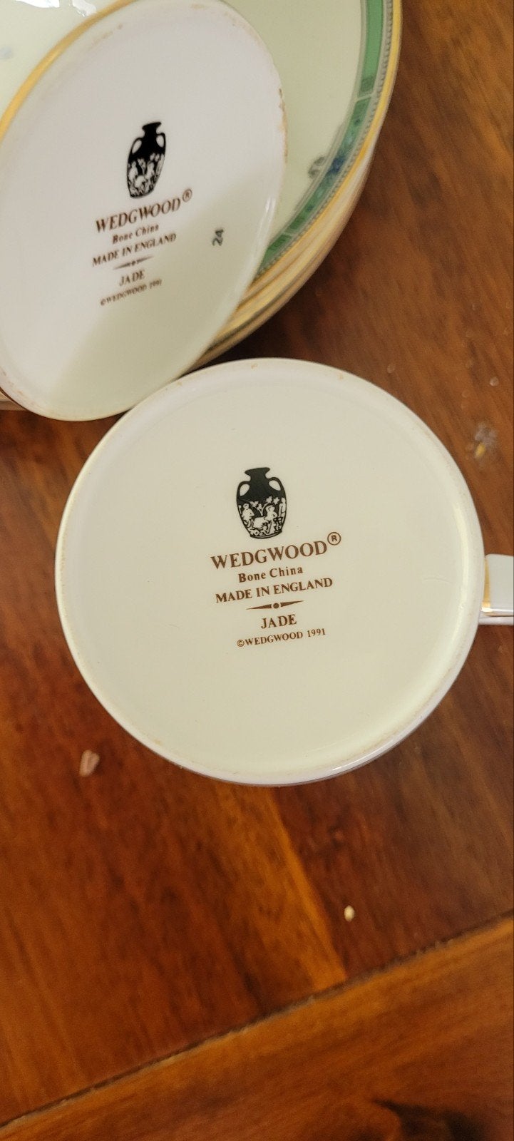 Wedgwood, Ophalen of Verzenden, Zo goed als nieuw, Wedgwood, Kop(pen) en/of Schotel(s)
