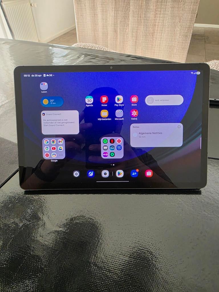 Samsung Galaxy Tab S9 5G, Ophalen, Galaxy Tab S9 5G, 11 inch, Zo goed als nieuw