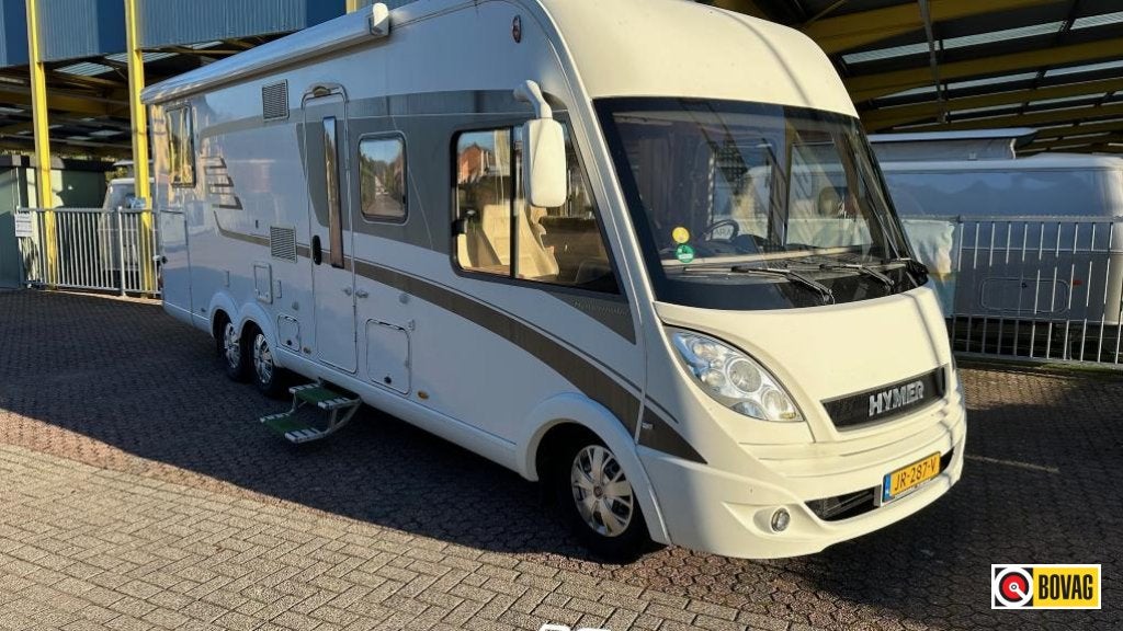 Hymer BML 798, Caravans en Kamperen, Campers, Koelkast, Fiat, Luifel, Bedrijf