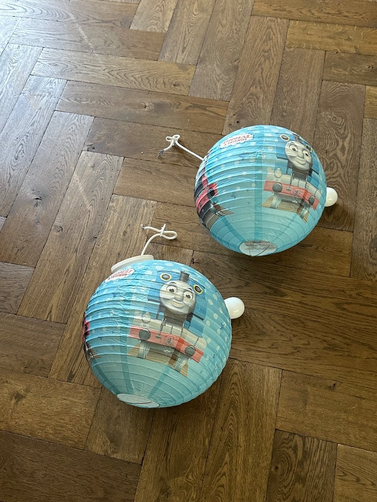 Thomas de trein hanglampen, Kinderen en Baby's, Speelgoed | Thomas de Trein, Gebruikt, Ophalen