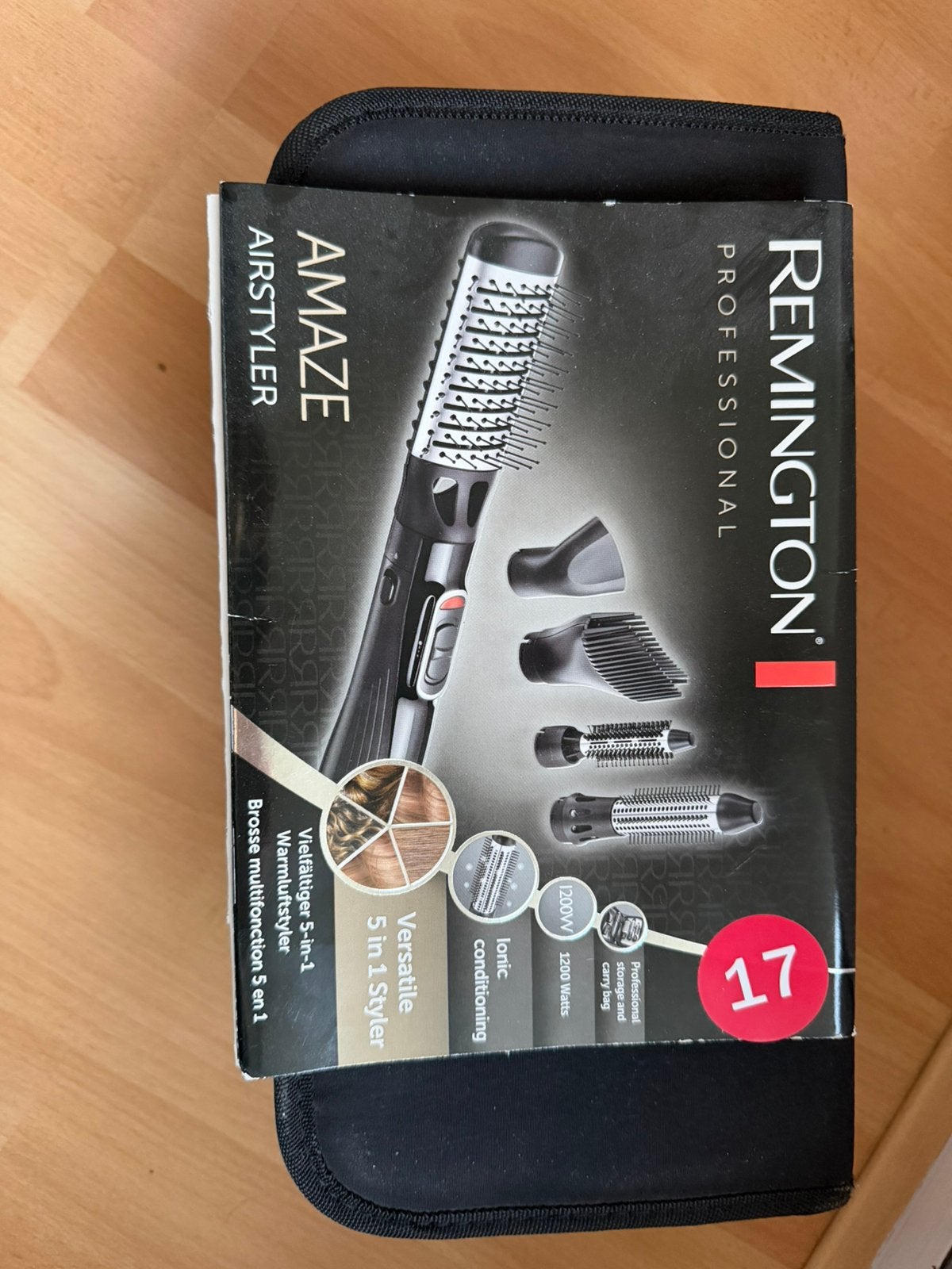 Föhn 5 in 1 Remmington, Sieraden, Tassen en Uiterlijk, Ophalen of Verzenden, Zo goed als nieuw, Föhn of Haardroger