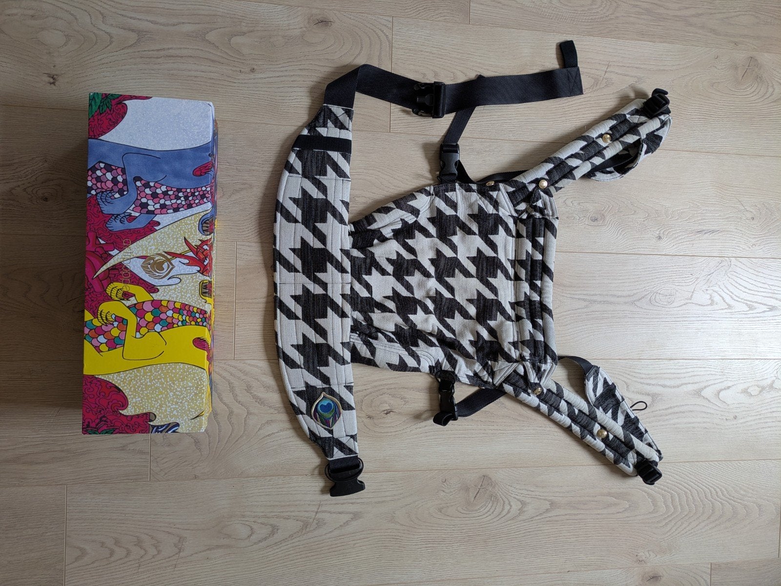Zeitgeist Tweed Artipoppe, Gebruikt, Buik, Rug of Zij, Draagzak, Ophalen