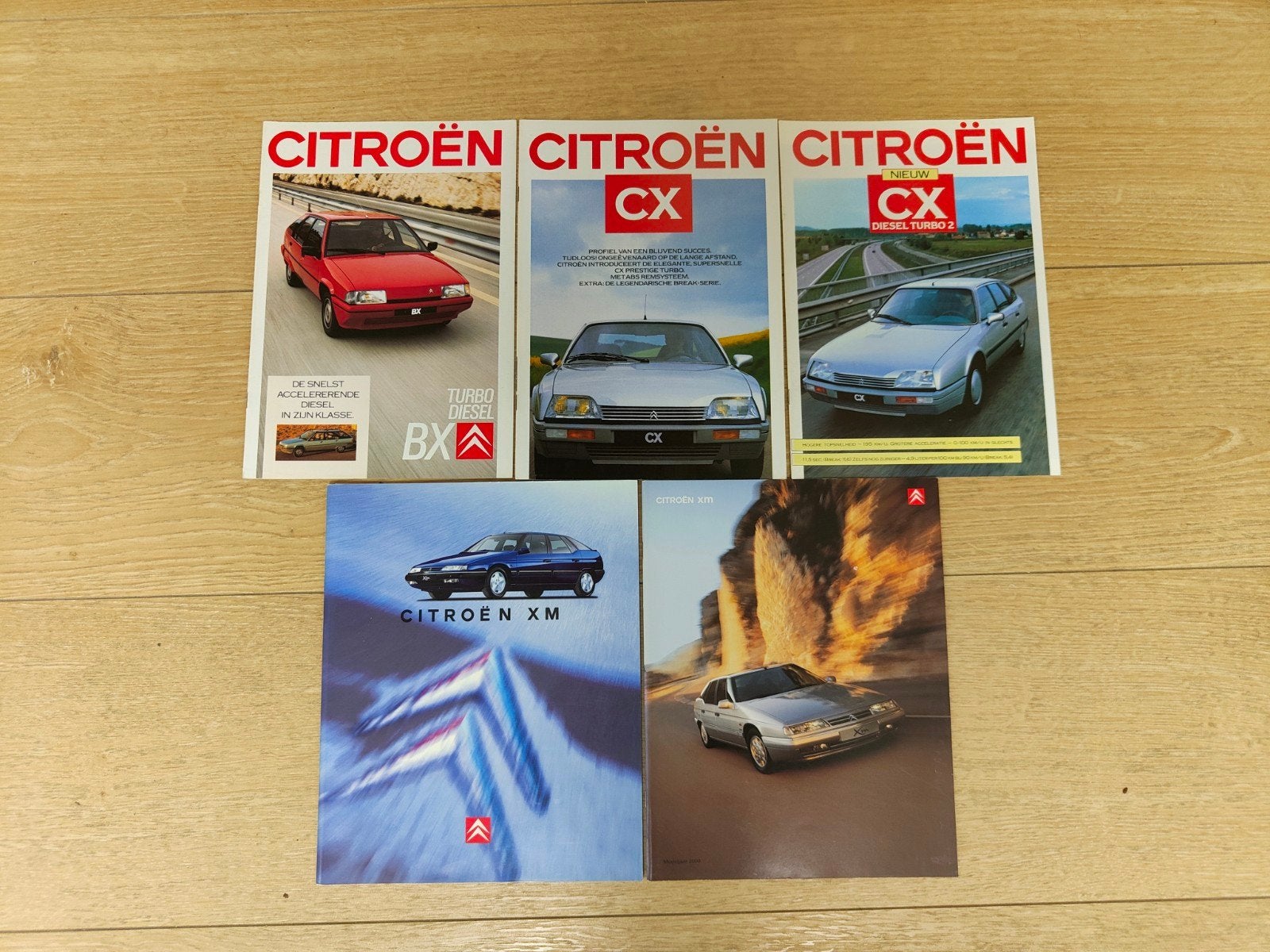 Autofolders Citroën BX/CX/CX/XM/XM, Ophalen of Verzenden, Nieuw, Citroën