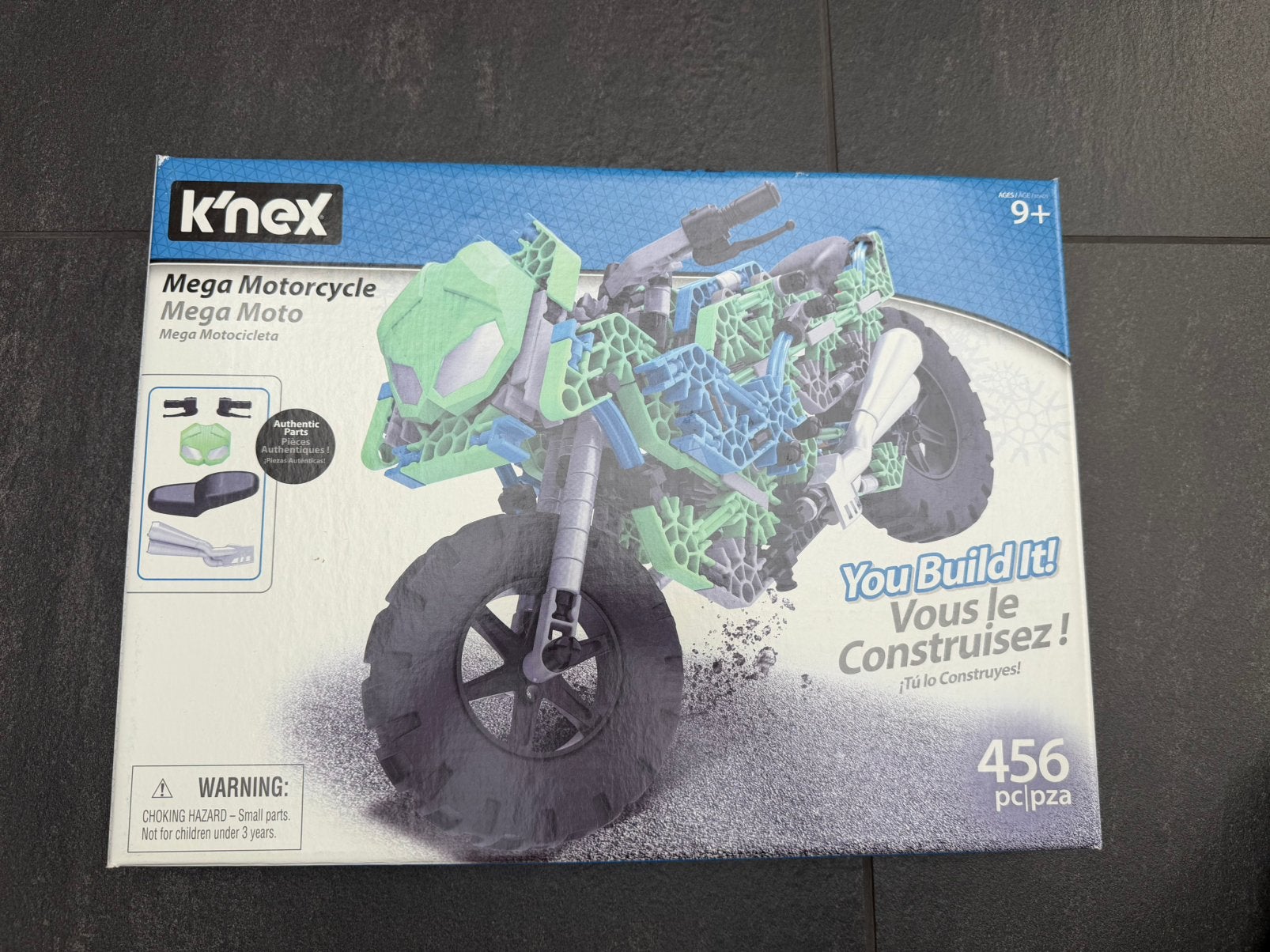 Knexx mega motorcycle, Ophalen of Verzenden, Nieuw