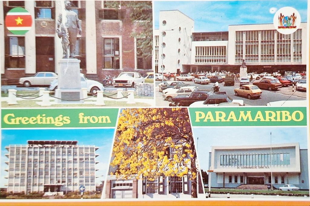 Suriname - Paramaribo, Ophalen of Verzenden, Gelopen, Buiten Europa
