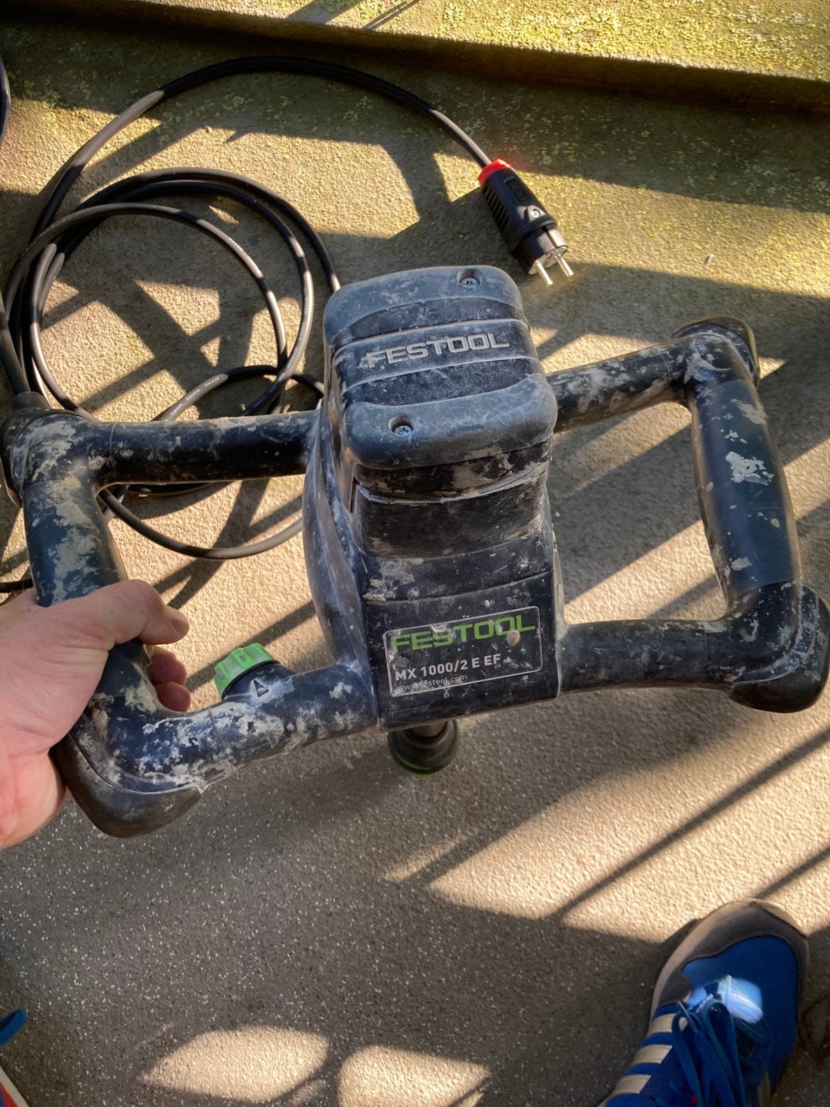 Festool MX 1000/2 E EF Mengmachine / mengmixer, Ophalen of Verzenden, Gebruikt