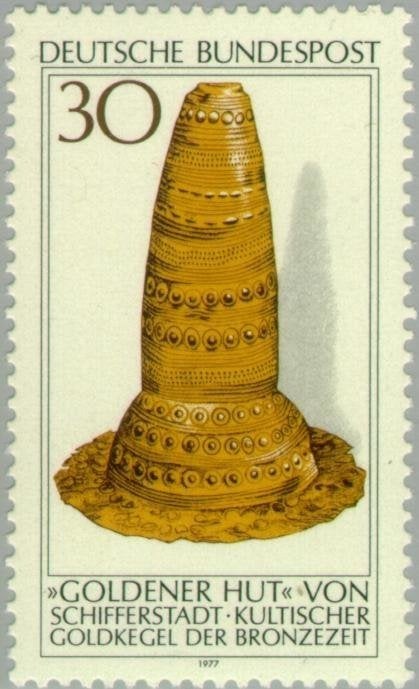 Y&T 790-792 - Michel 943-945 - Archeologie - 1977 - Postfris, Ophalen of Verzenden, BRD, Postfris