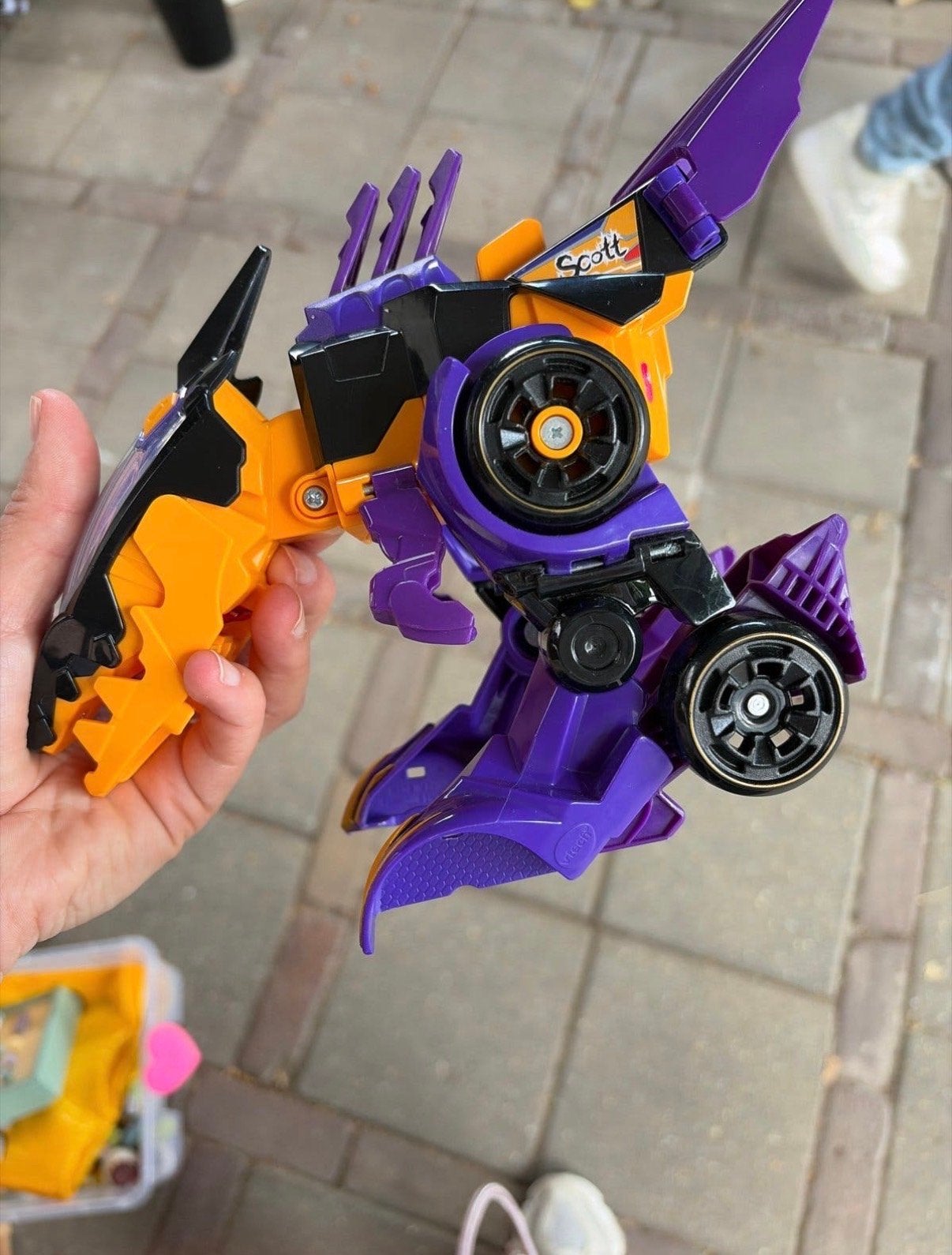 VTech Switch & Go Dinos: Lonn, Jaxx en Spinosaurus, Ophalen, Gebruikt