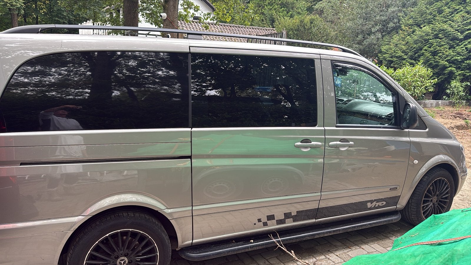 Mercedes-Benz Vito 3.0 CDI 120 AUT 2009, Automaat, Euro 5, Achterwielaandrijving, Zwart