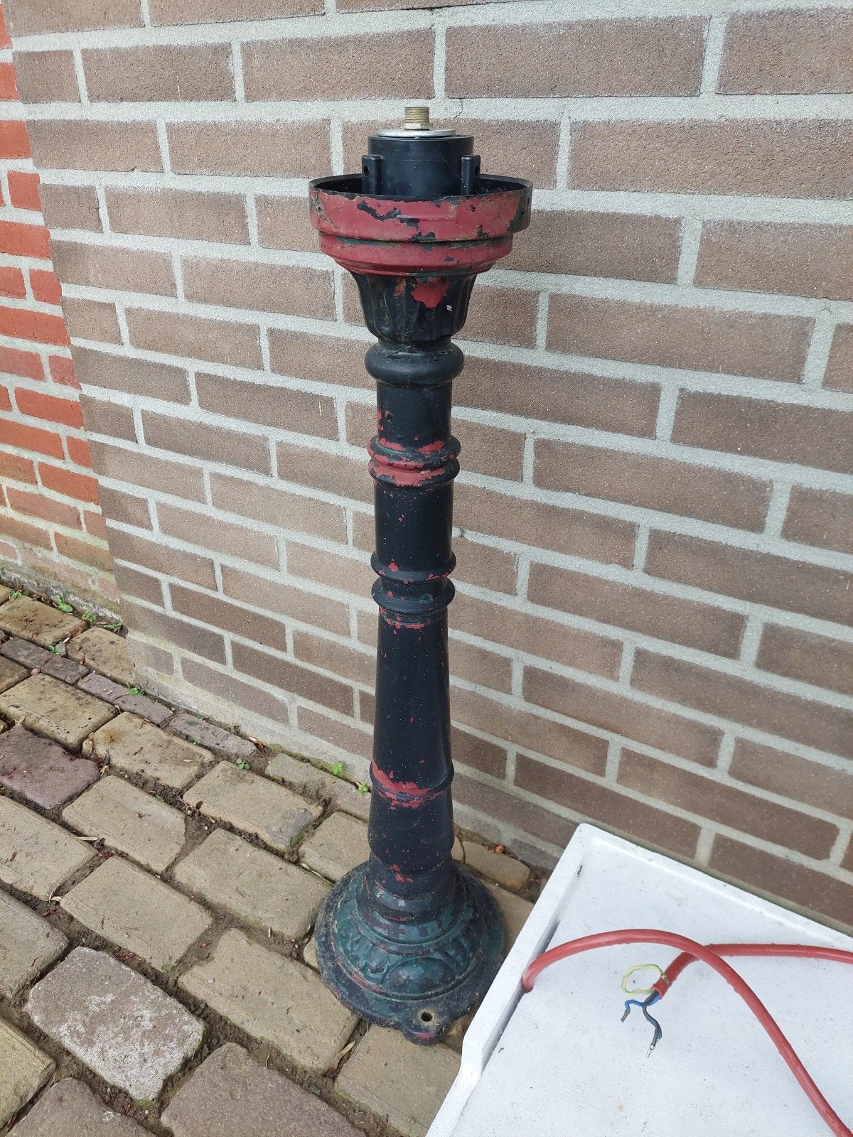 Oud ijzeren paal/zuil - Gratis af te halen, Ophalen