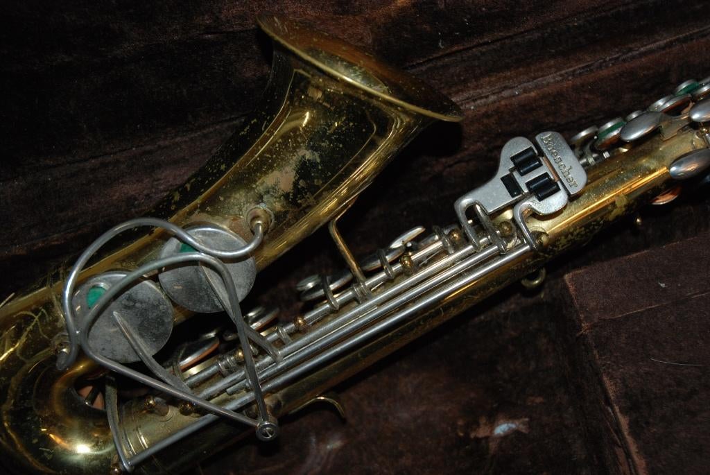 Buescher Aristocrat Alt Saxofoon met koffer,   <26260152>, Gebruikt, ., Ophalen of Verzenden, .
