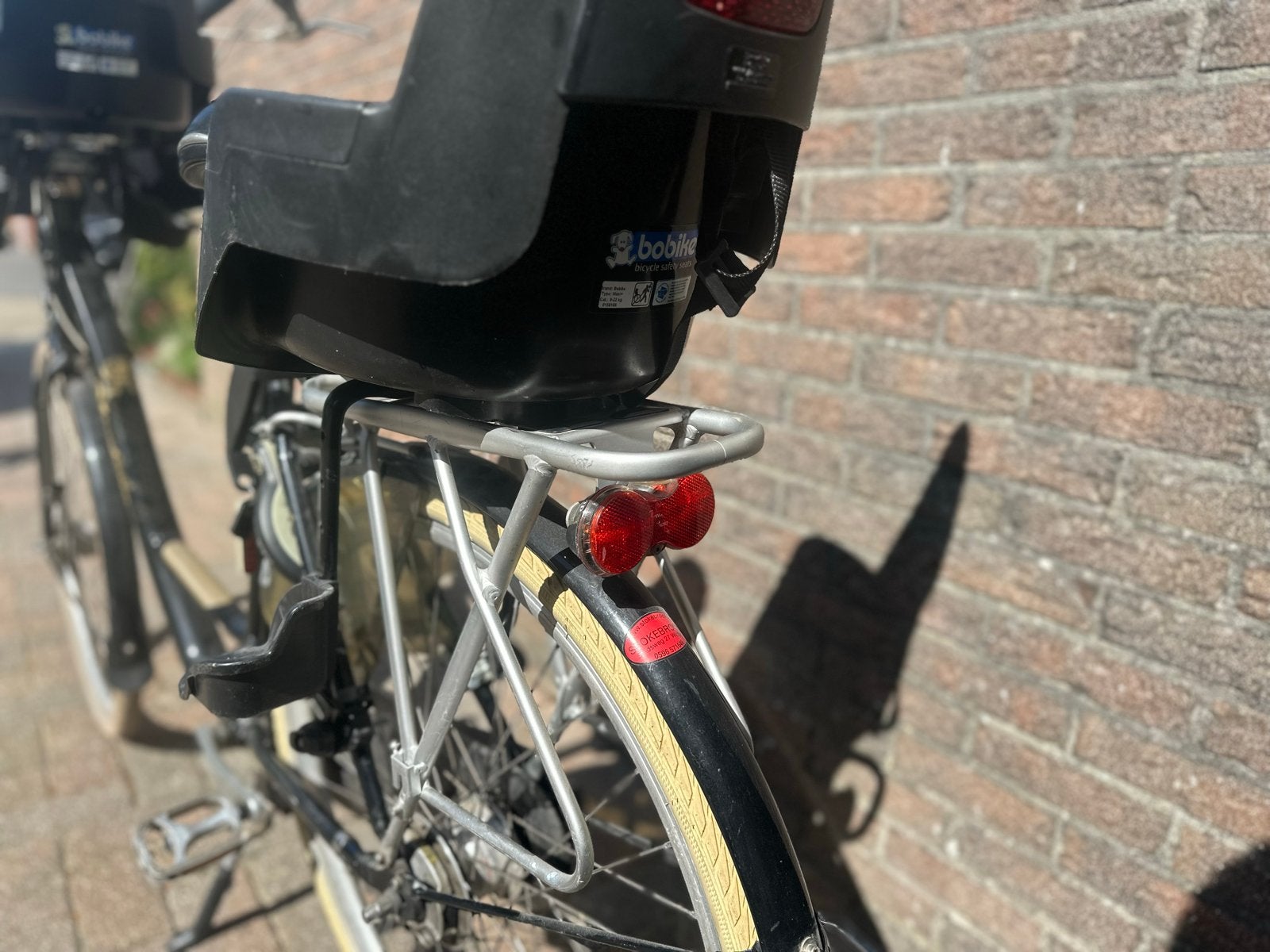 Montego moederfiets met voor- en achterzitje, Fietsen en Brommers, Fietsen | Dames | Moederfietsen, 2 zitjes, Dubbele standaard