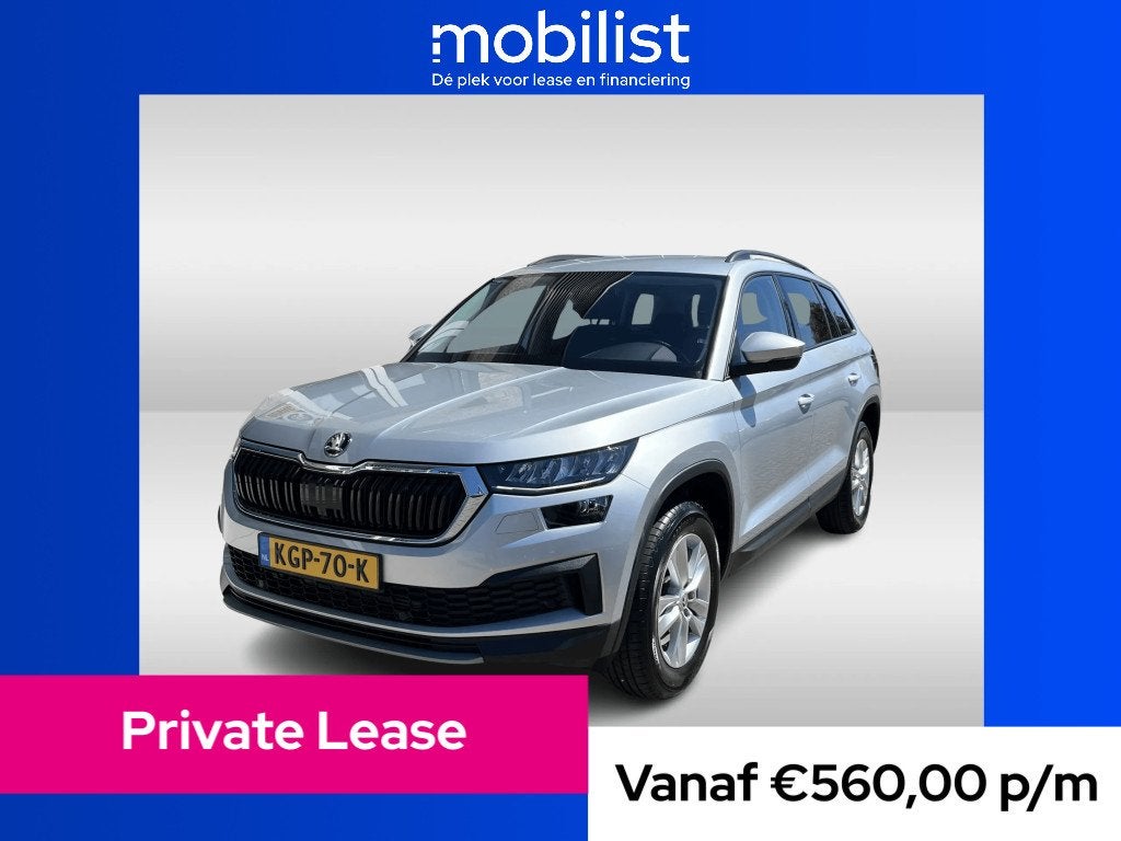 Skoda Kodiaq 1.5 TSI Ambition (bj 2023), Private lease, 150 pk, Bedrijf, Handgeschakeld