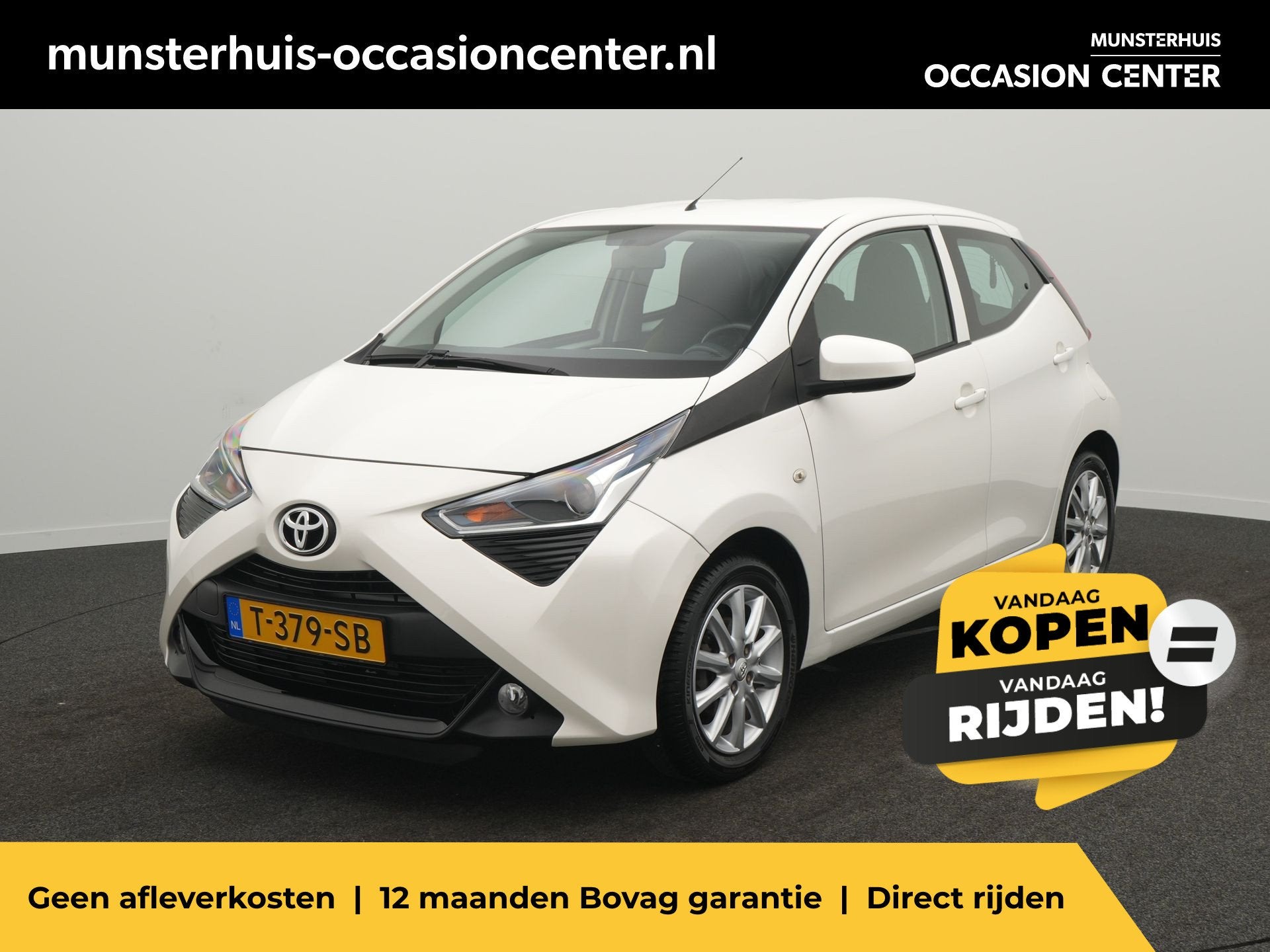 Toyota Aygo 1.0 VVT-i X-Play - RIJKLAARPRIJS - All Seasonban