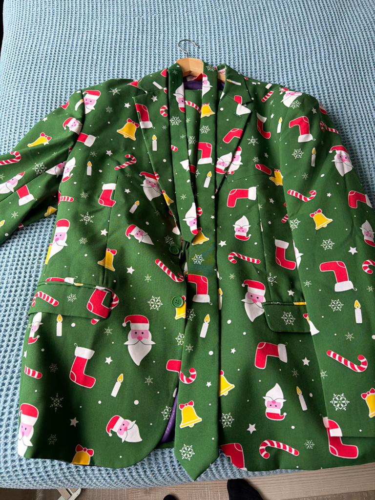 Verschillende OppoSuits, Kerstmis of Sinterklaas, Maat 56/58 (XL), Ophalen of Verzenden, Zo goed als nieuw