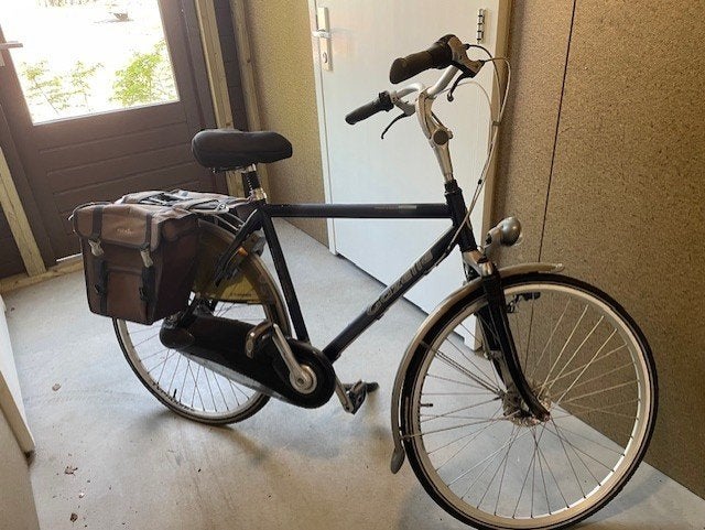 Herenfiets Gazelle Davos, Ophalen, Gebruikt, Versnellingen, 49 tot 53 cm